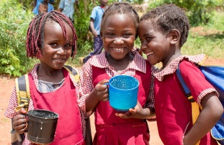 image of children in Zambia with Marys Meals