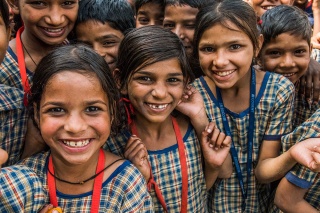 Image of children in India