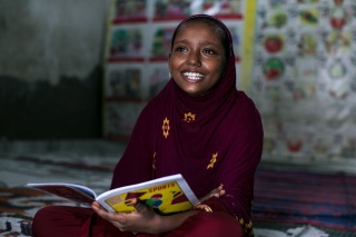 11-year-old Rubina from India